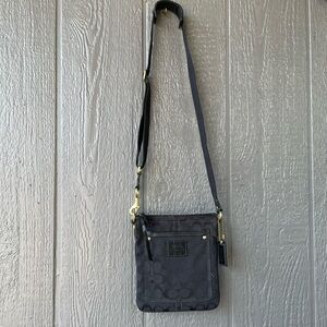 Rare Vintage Coach 
 Black Crossbody Bag